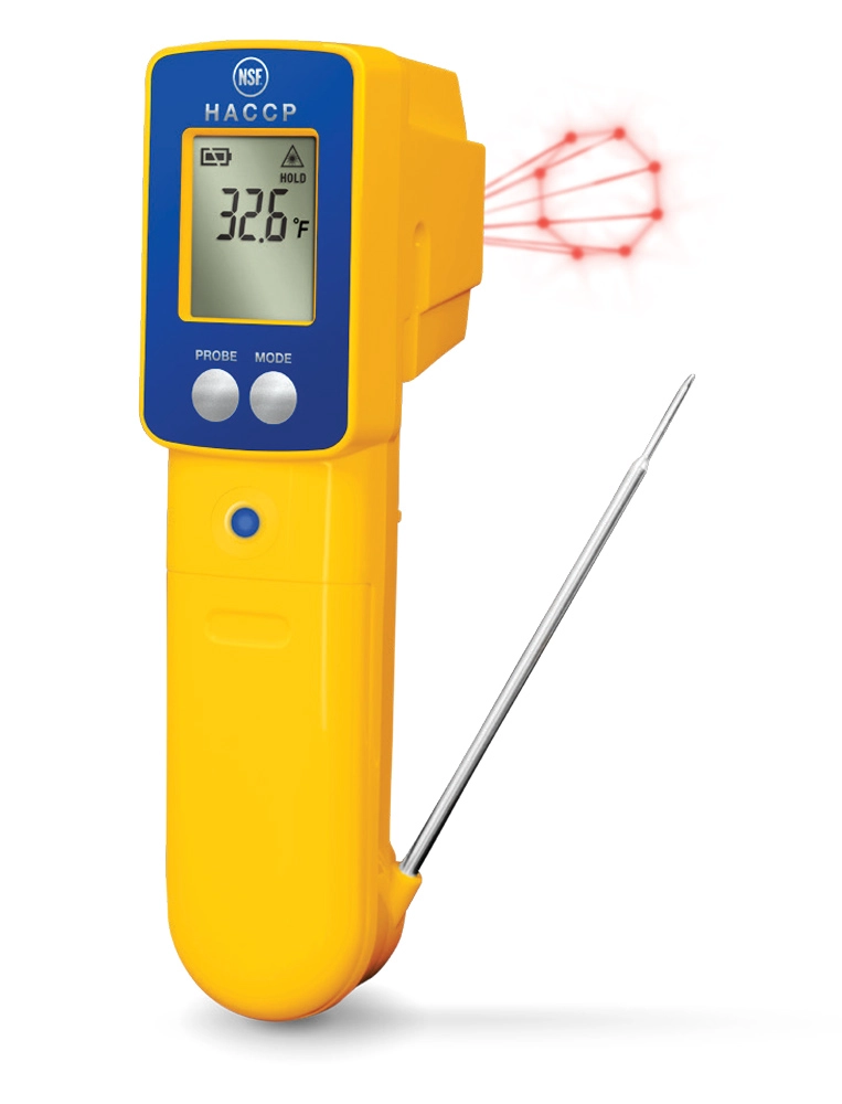 ThermoTrace® BLE 红外热电偶探头组合温度计,